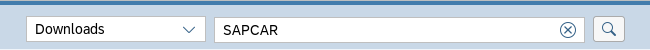 Search for SAPCAR